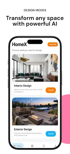 Скриншот 1 — Home AI-Interior Design