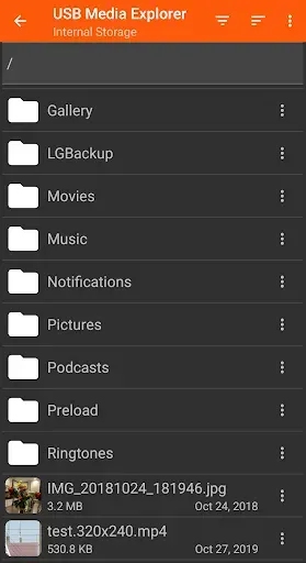 Скриншот 5 — USB Media Explorer