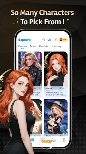 Скриншот 3 — Honey & Roleplay AI Chatbot