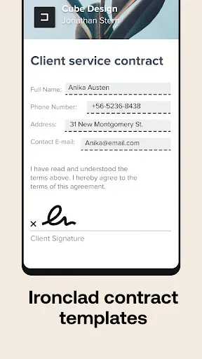 Скриншот 4 — HoneyBook - Small Business CRM