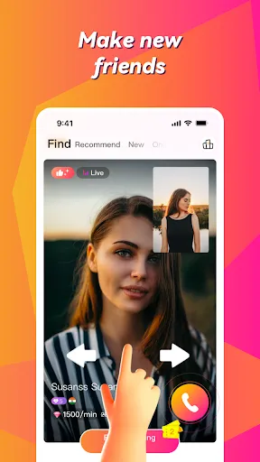 Скриншот 2 — Honeycam Chat-Live Video Chat
