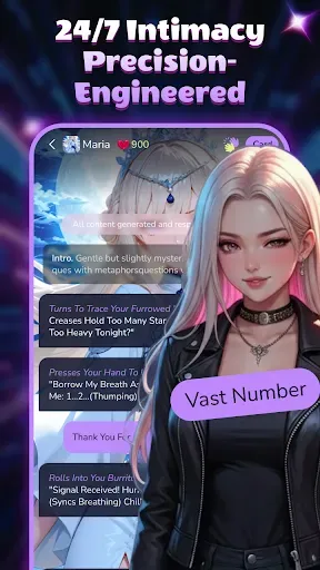 Скриншот 4 — HoneyChat: Your AI Friend