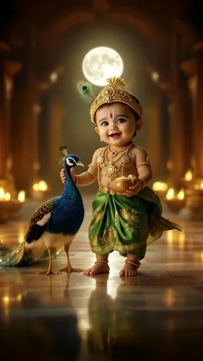 Скриншот 2 — Radha Krishna Wallpapers HD