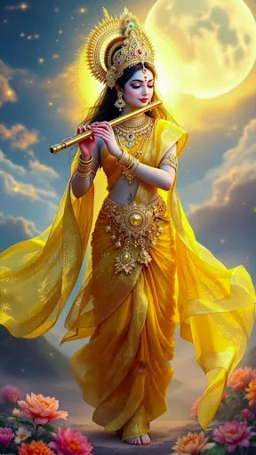 Скриншот 3 — Radha Krishna Wallpapers HD