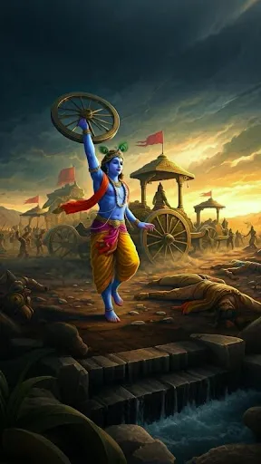 Скриншот 4 — Radha Krishna Wallpapers HD
