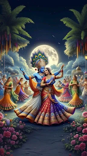 Скриншот 5 — Radha Krishna Wallpapers HD