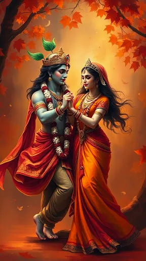 Скриншот 8 — Radha Krishna Wallpapers HD