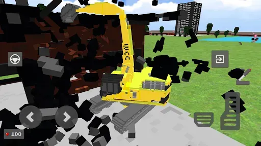 Скриншот 1 — Nextbots in Playground: Pixel