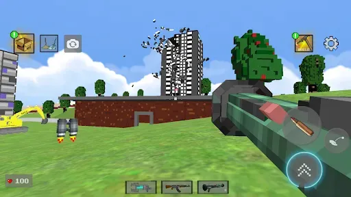 Скриншот 2 — Nextbots in Playground: Pixel