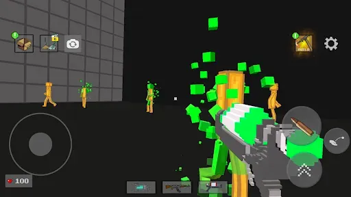 Скриншот 3 — Nextbots in Playground: Pixel