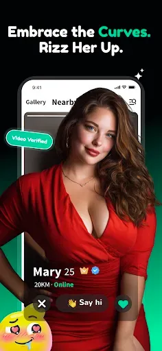 Скриншот 2 — BBW Dating Hookup App: BBWink