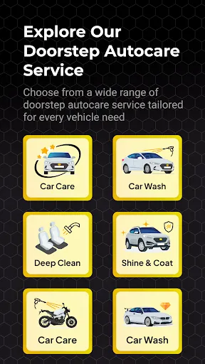 Скриншот 2 — Hoora: Car Wash & Bike Care