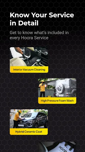 Скриншот 4 — Hoora: Car Wash & Bike Care