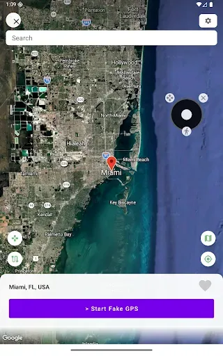 Скриншот 7 — Fake GPS Location Spoofer