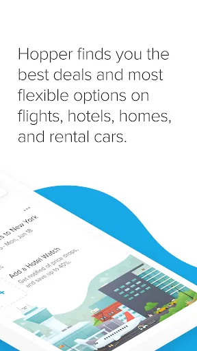 Скриншот 2 — Hopper: Hotels, Flights & Cars