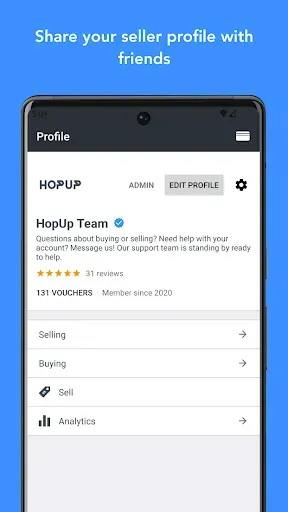 Скриншот 5 — HopUp - Airsoft Marketplace