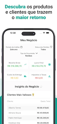 Скриншот 3 — Gerador de Orçamentos PDF
