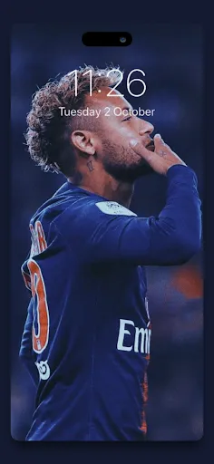 Скриншот 3 — Neymar Jr Wallpapers HD 4k
