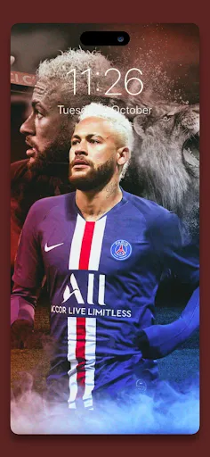 Скриншот 5 — Neymar Jr Wallpapers HD 4k