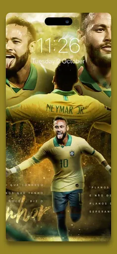 Скриншот 6 — Neymar Jr Wallpapers HD 4k