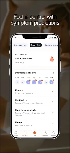 Скриншот 5 — Hormona: Period & Hormones