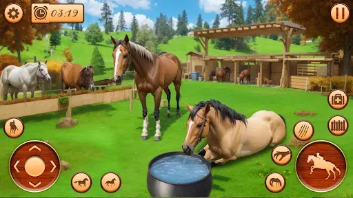 Скриншот 3 — Верховая езда: игры с лошадьми