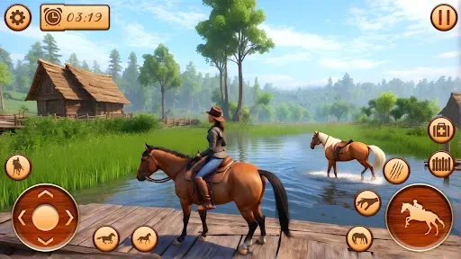 Скриншот 4 — Верховая езда: игры с лошадьми