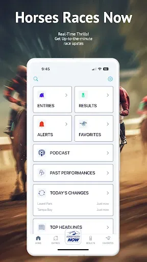 Скриншот 1 — HorseRacesNow