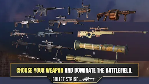 Скриншот 1 — BulletStrike: Игра-стрелялка