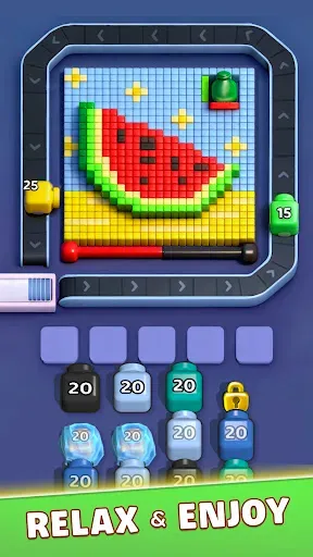 Скриншот 6 — Flow Color: Pixel Puzzle