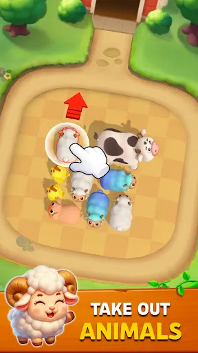 Скриншот 1 — Sheep Out: Farm Escape 3D