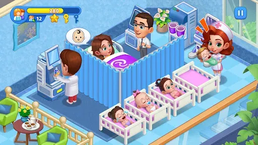 Скриншот 4 — Hospital Frenzy-Клиничная игра