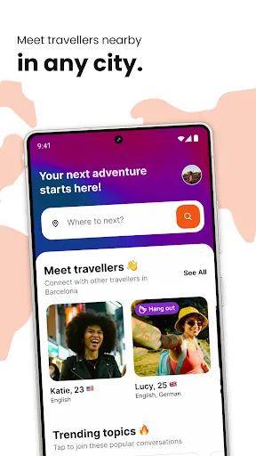 Скриншот 2 — Hostelworld: Hostel Travel App