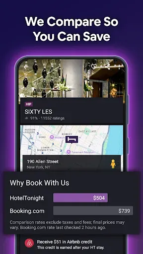 Скриншот 3 — HotelTonight: Hotel Deals