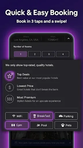 Скриншот 4 — HotelTonight: Hotel Deals