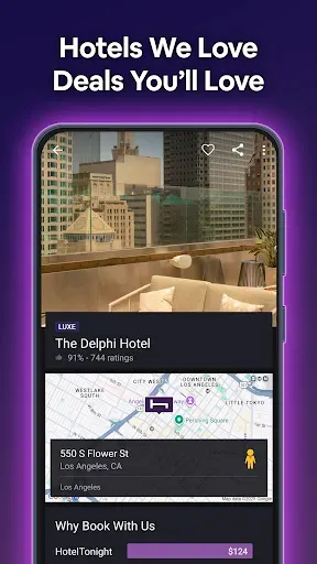 Скриншот 6 — HotelTonight: Hotel Deals