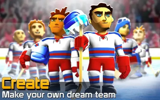 Скриншот 1 — BIG WIN Hockey: Hockey Game