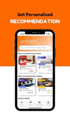 Скриншот 5 — Hourly Rooms Hotel Booking App