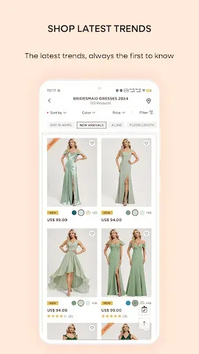 Скриншот 3 — JJ's House:Wedding&Formal Wear