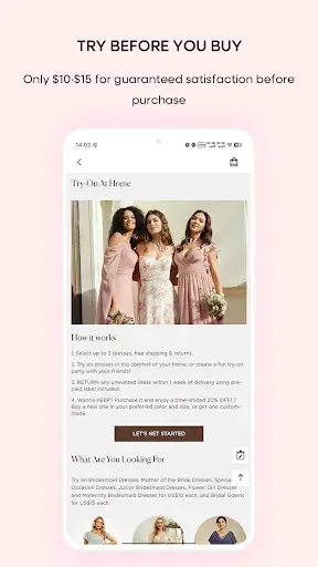Скриншот 8 — JJ's House:Wedding&Formal Wear