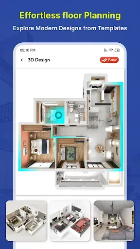 Скриншот 3 — House Design 3D - Home Planner