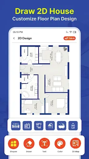 Скриншот 4 — House Design 3D - Home Planner