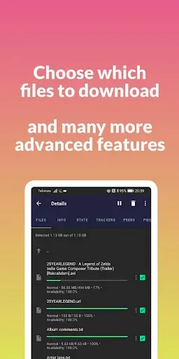 Скриншот 5 — BitLord - Torrent downloader