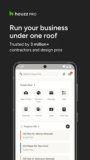 Скриншот 1 — Houzz Pro