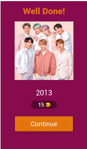 Скриншот 2 — BTS Games ARMY 2025-Trivia