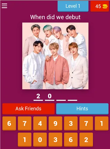 Скриншот 5 — BTS Games ARMY 2025-Trivia