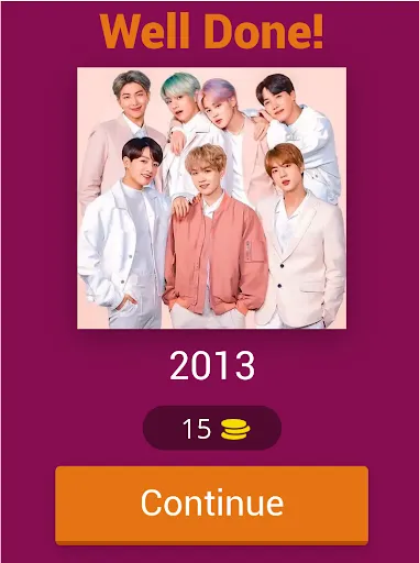Скриншот 6 — BTS Games ARMY 2025-Trivia