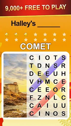 Скриншот 1 — Word Search World Traveler