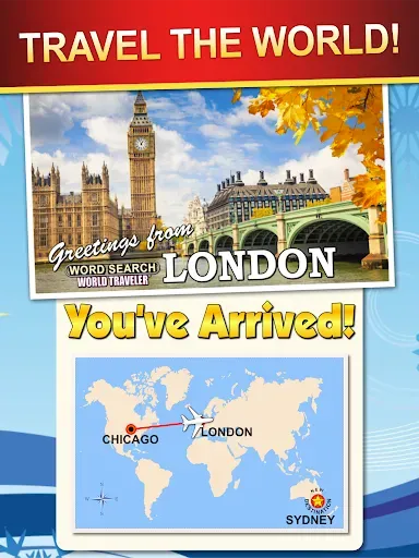 Скриншот 8 — Word Search World Traveler