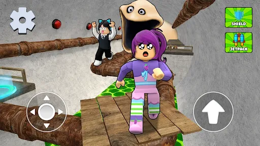 Скриншот 2 — Prison Parkour: Worm Race